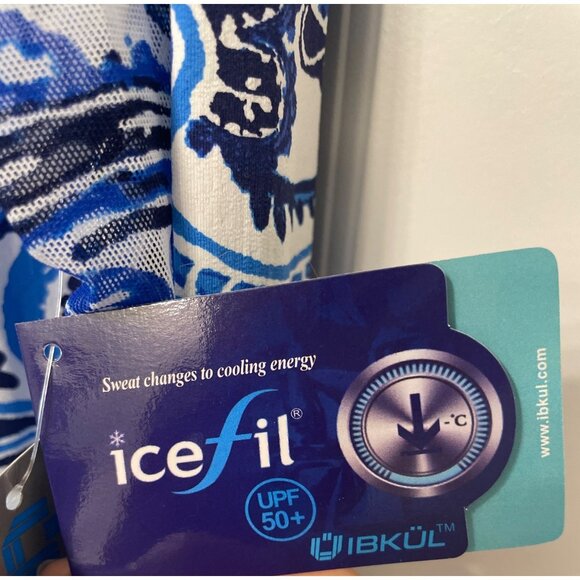 IBKÜL Womens Crew Dress Pippa Denim M Beach Swim Coastal - Picture 7 of 8